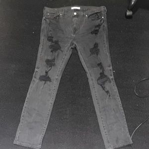 Black Faded Jeans (Pacsun)